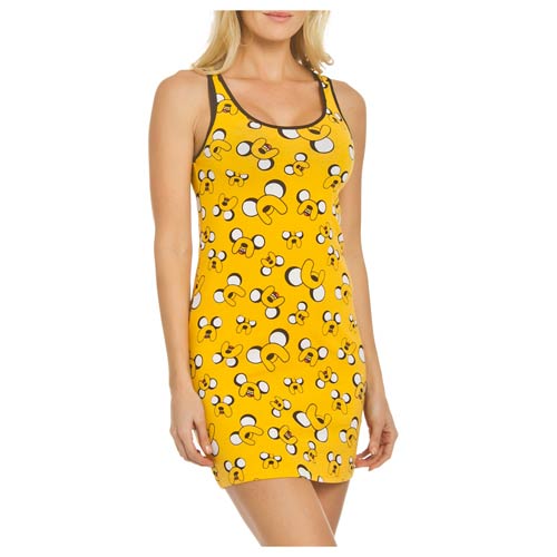 Adventure Time Jake the Dog Face Nightgown